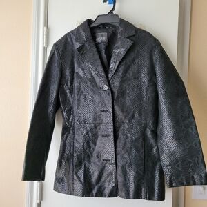 Womens Alder Leather Jacket